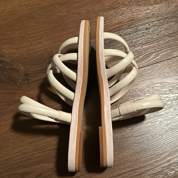 Intentionally Blank Flat Sandals Leather Women's Sz 6 - Picture 7 of 7